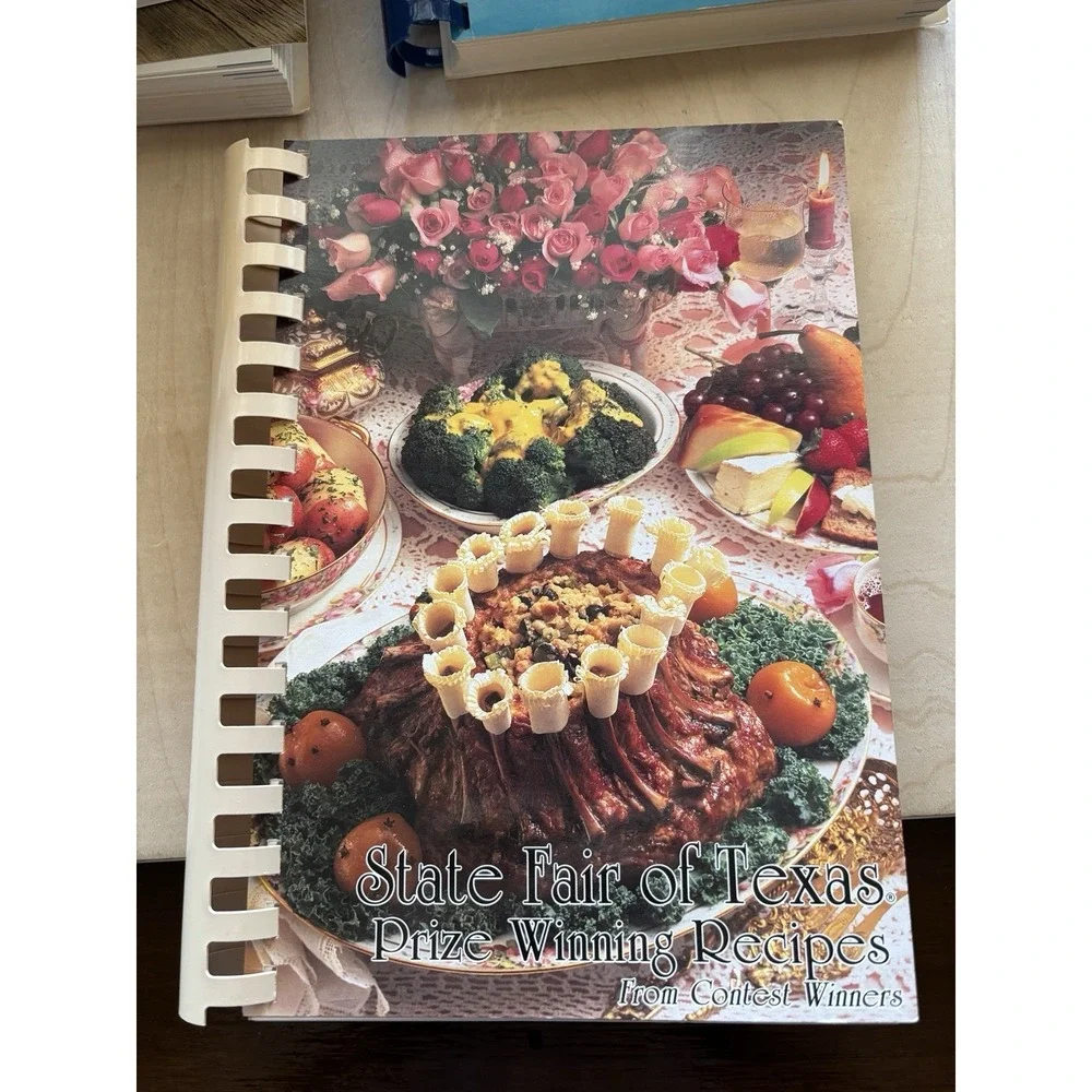 Vtg State Fair of Texas Cook Book LOT of 11 Recipe Collections 1981-1993 Spiral